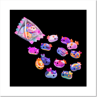 Jelly bean sea slug Posters and Art